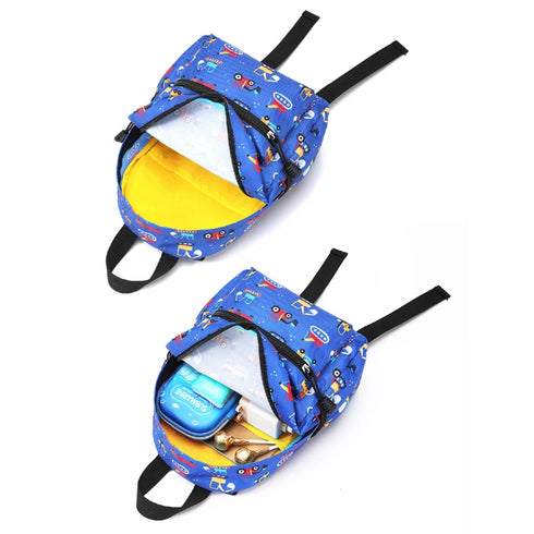 Cartoon Print Kids School Backpack - Children's Outdoor Travel Bag - Fun & Durable Book Bag